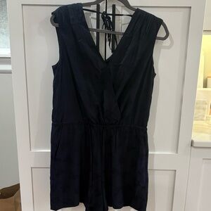 Navy Blue Romper